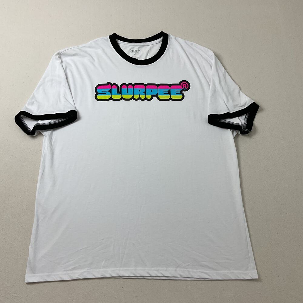 7 Eleven Slurpee Graphic Tee Short Sleeve Adult 2X